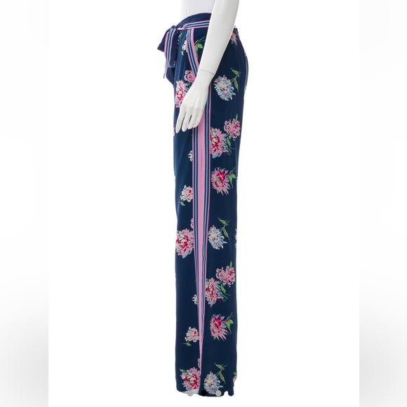 Talitha 100% silk high rise pants - Picture 2 of 5